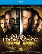 Jeremy Irons - Blu-ray/DVD combo of The Man in the Iron Mask